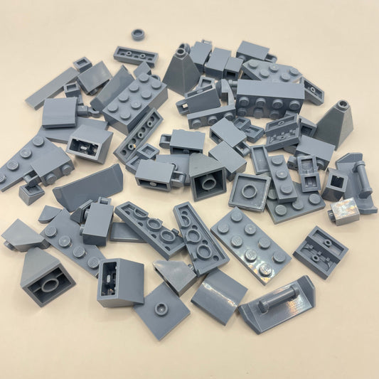 LEGO Mixed Pieces, Sand Blue, Approx. 50g