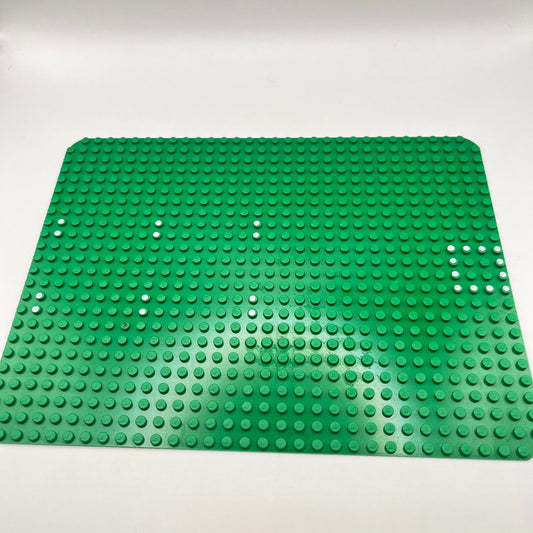 LEGO Baseplate with Dots, Green, 24x32, Vintage 1973 (1 Piece)