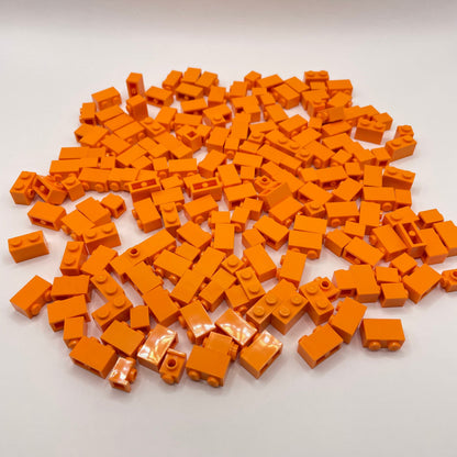 LEGO Small Bricks, Orange, Approx. 125g