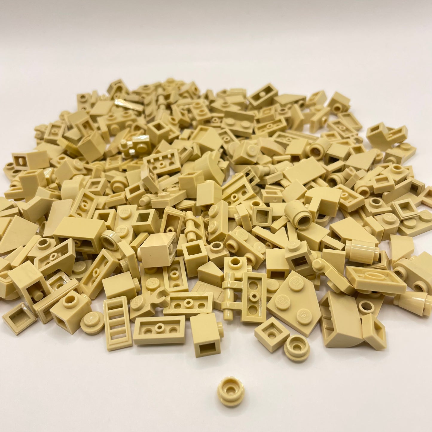 LEGO Greebling, Tan, Approx. 100g