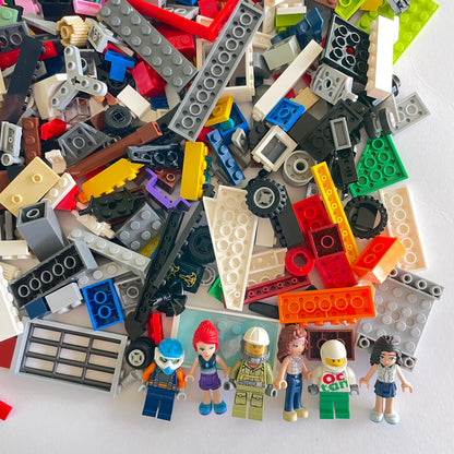 LEGO Fun Pack, Mixed Bag, Approx. 750g includes 6 Minifigures/Minidolls