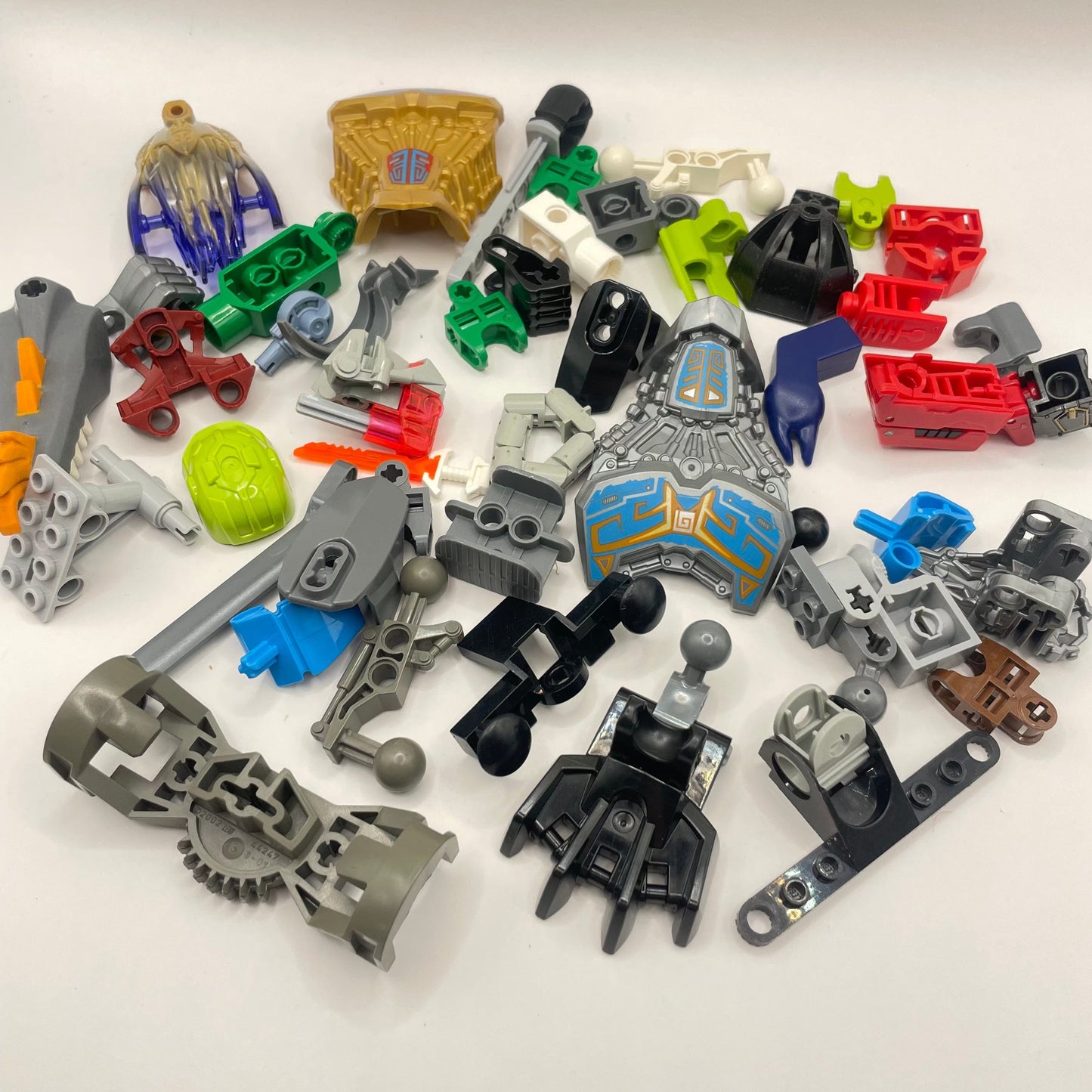 LEGO Bionicle Mixed Pieces, Mixed Colours, Approx. 130g