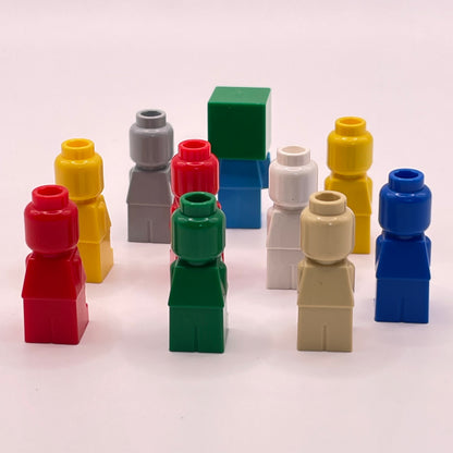 LEGO Microfigures, Mixed Colours, (10 Pack)