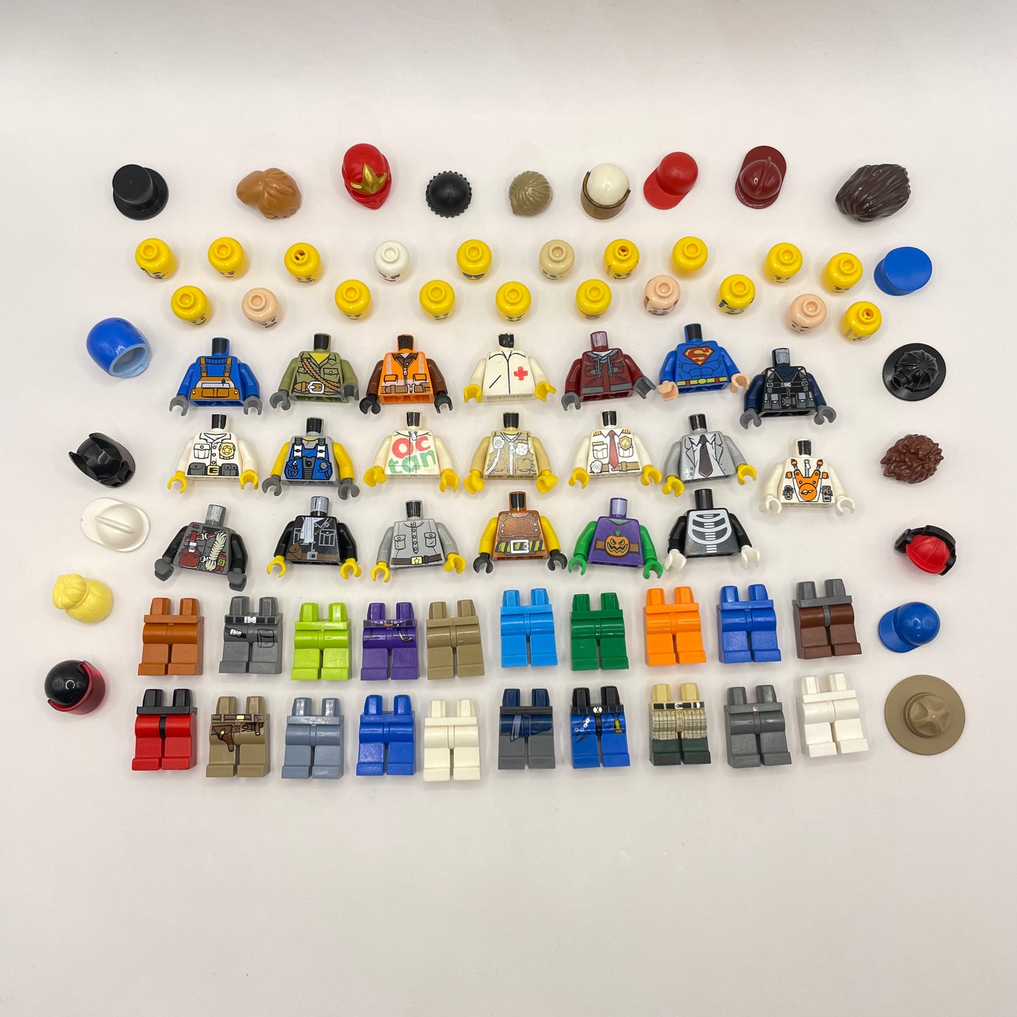 LEGO Build a Minifigure, Mix and Match City Figures, Set of 20