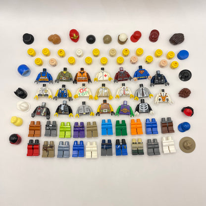 LEGO Build a Minifigure, Mix and Match City Figures, Set of 20