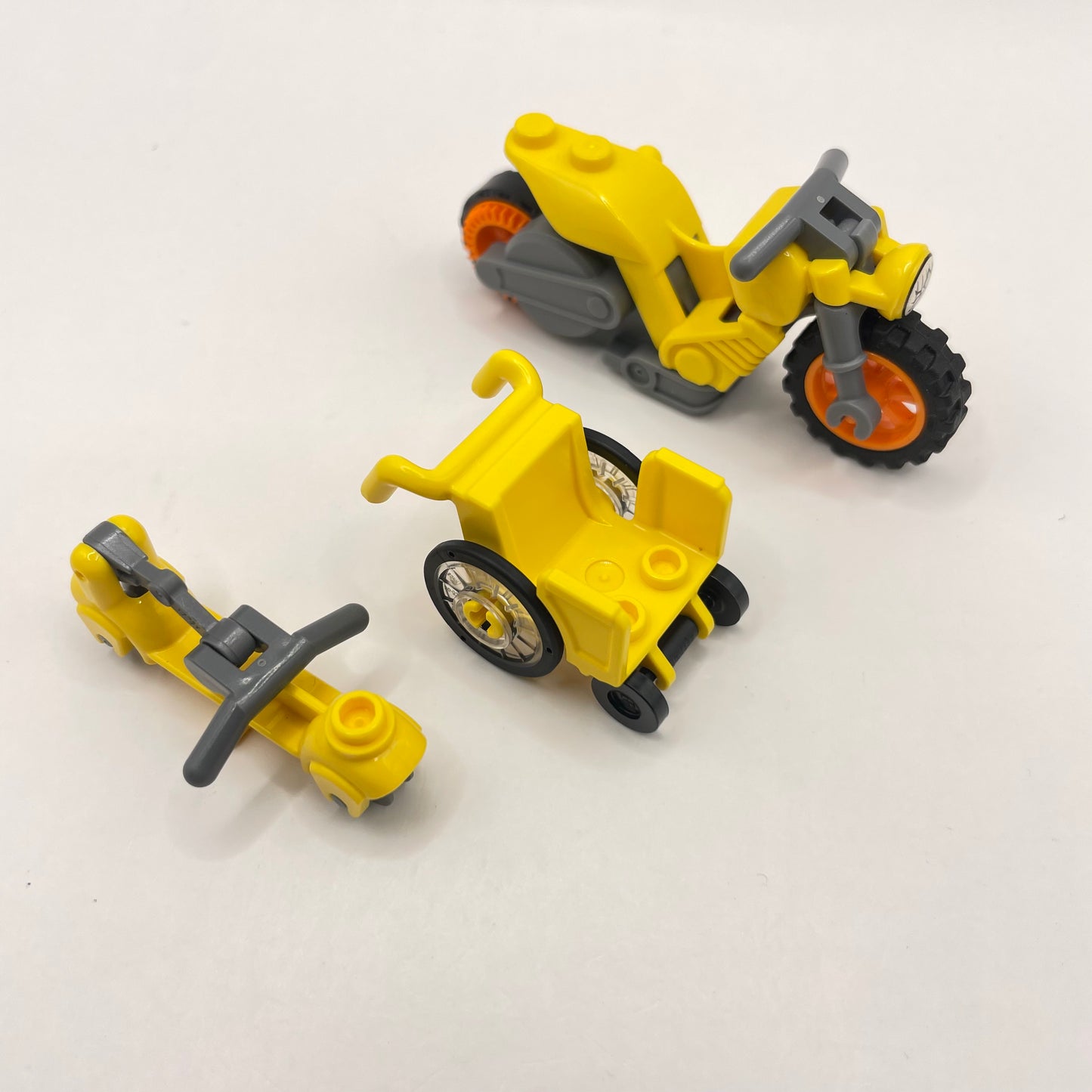 LEGO Wheelchair, Bikes, Yellow, 3 Pieces
