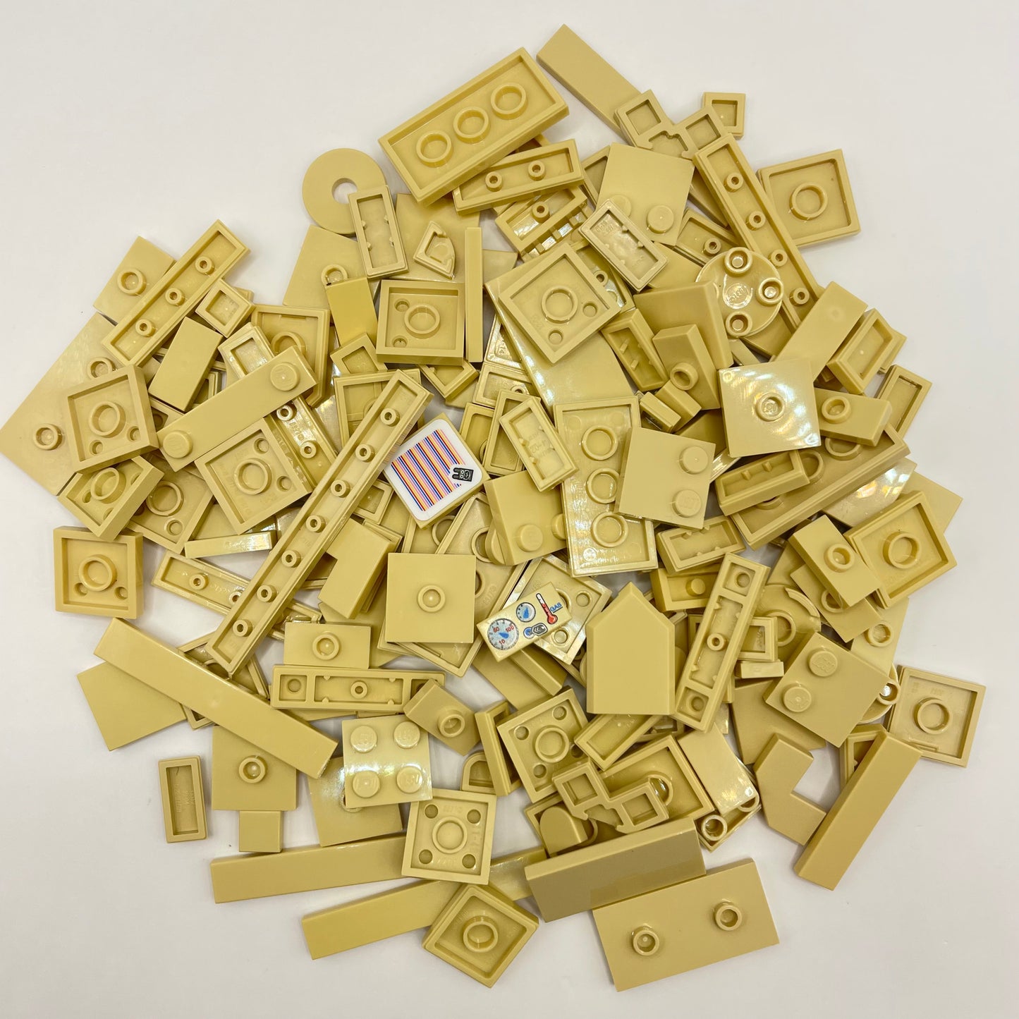 LEGO Tiles, Tan, Approx. 65g
