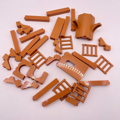 LEGO Building Pieces, Nougat, Approx. 55g