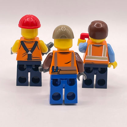 LEGO City Tradies with Tools, Minifigures, Set of 3