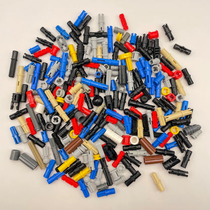 LEGO Pins and Axles, Mixed Colours, Technic, Approx. 50g