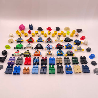 LEGO Build a Minifigure, Mix and Match City Figures, Set of 20