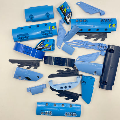 LEGO Technic Panels, Blue, Approx. 75g