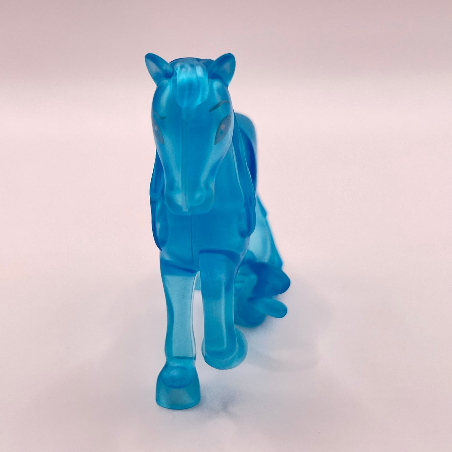 LEGO Horse Swooshy Tail, Transparent Blue, Frozen, Animal, 1 Piece