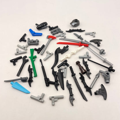 LEGO Minifigure Weapons, Approx. 40 pieces
