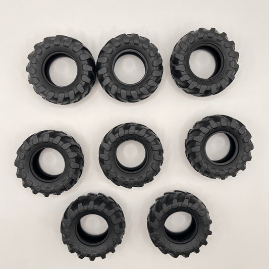LEGO Tyres, 56 x 26, Black, Vehicle, 8 Pieces,