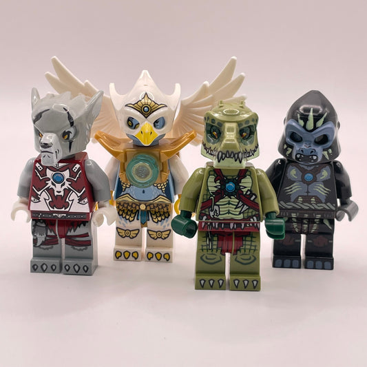 LEGO Chima Bundle, Legends of Chima, Minifigure (Pack of 4)
