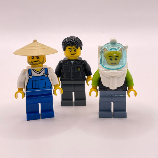 LEGO Play Pack, City, Minifigures (pack of 3)