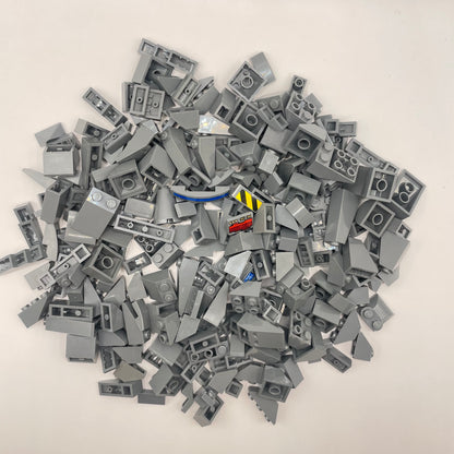 LEGO Slopes, Small, Dark, Bluish Grey, Approx. 160g