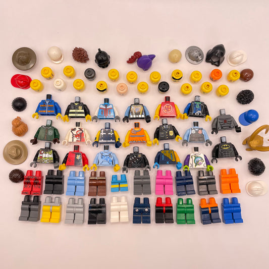 LEGO Build a Minifigure, Mix and Match City Figures, Set of 20