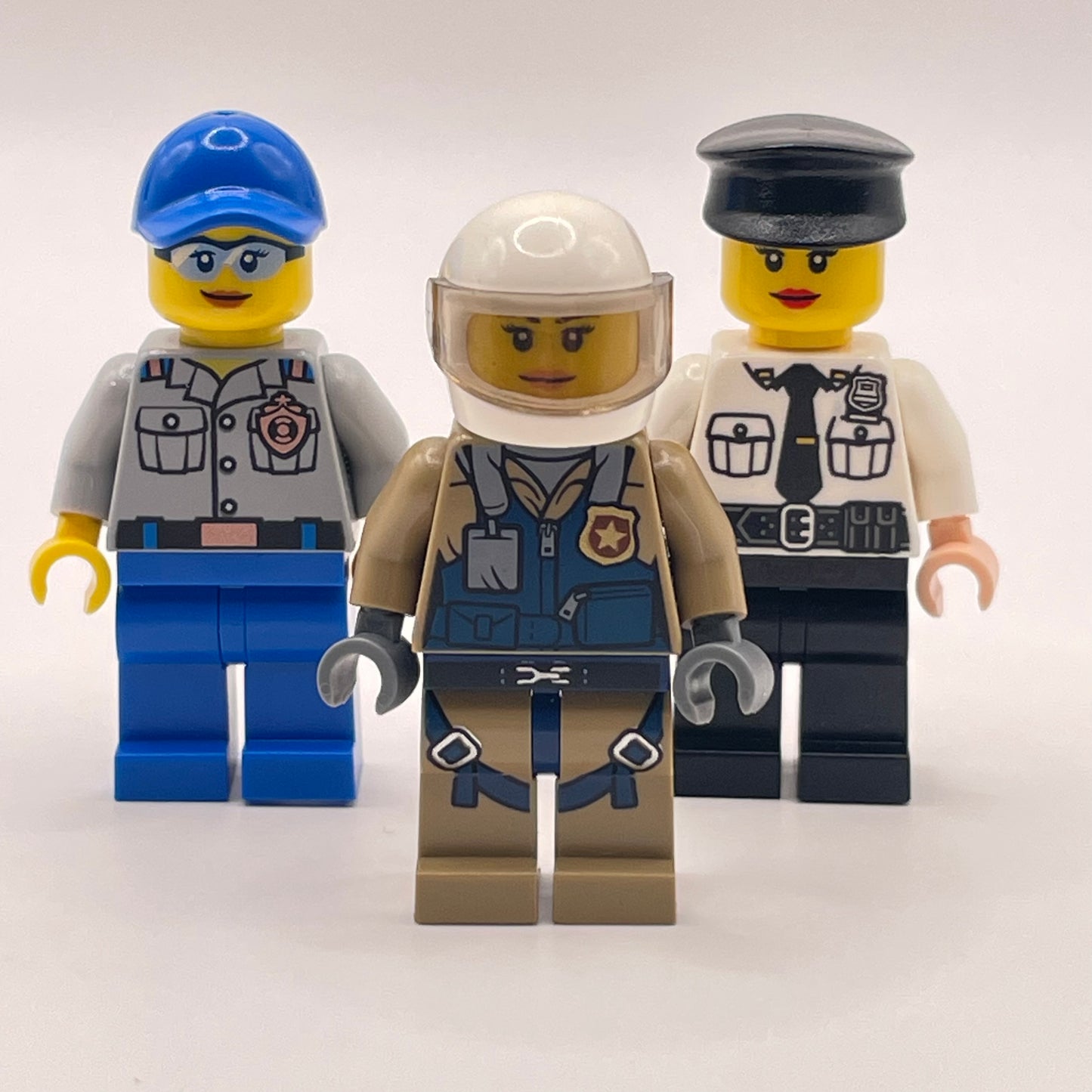 LEGO Lady Cops, Police, City, Minifigure (pack of 3)