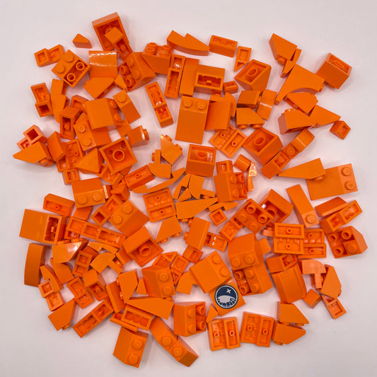 LEGO Slopes, Orange, Approx. 90g