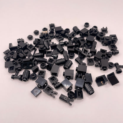 LEGO Greebling, Black, 100 pieces