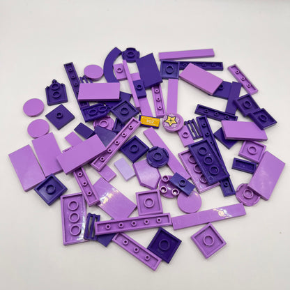 LEGO Mixed Purple, Tiles, Approx. 40g