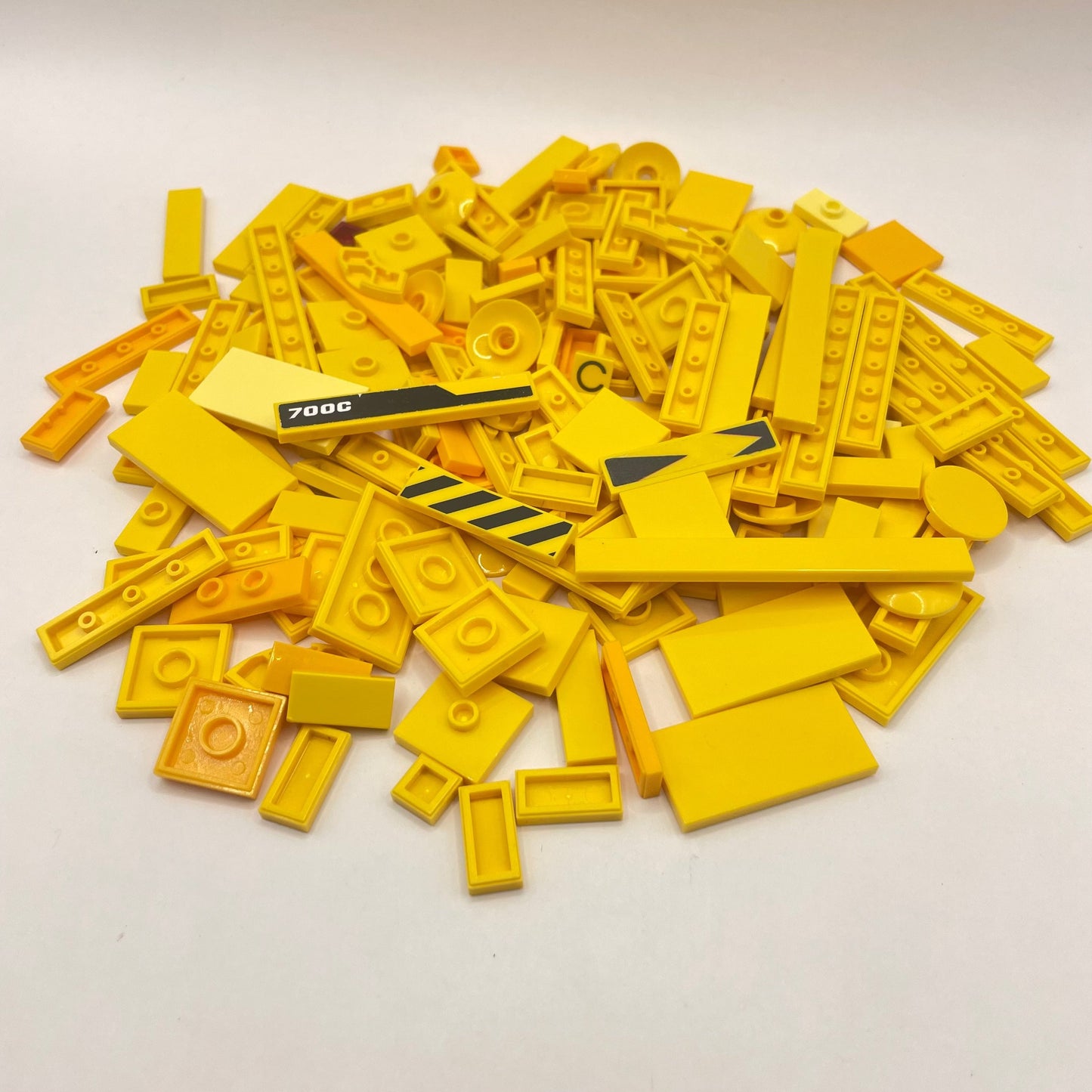 LEGO Tiles, Yellow, Approx. 70g