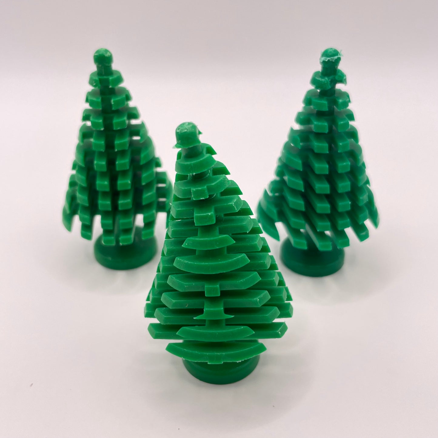 LEGO Large Pine Trees, Green, Christmas, 3 Pieces - Seconds