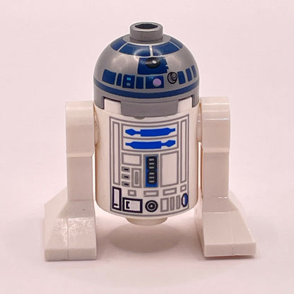 LEGO R2-D2 Droid Minifigure (sw0527a) Lavender dot, marked