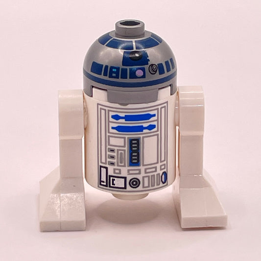 LEGO R2-D2 Droid Minifigure (sw0527a) Lavender dot, marked