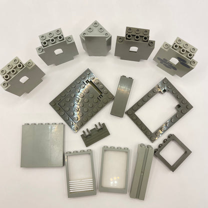 LEGO Mixed Building, Old Mixed Grey, Building, 14 Pieces