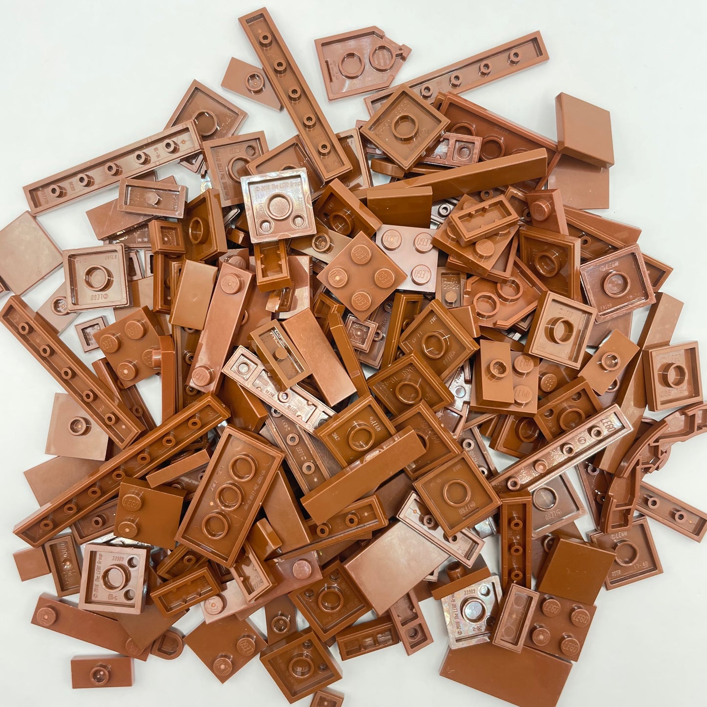 LEGO Tiles, Reddish Brown, Approx. 85g