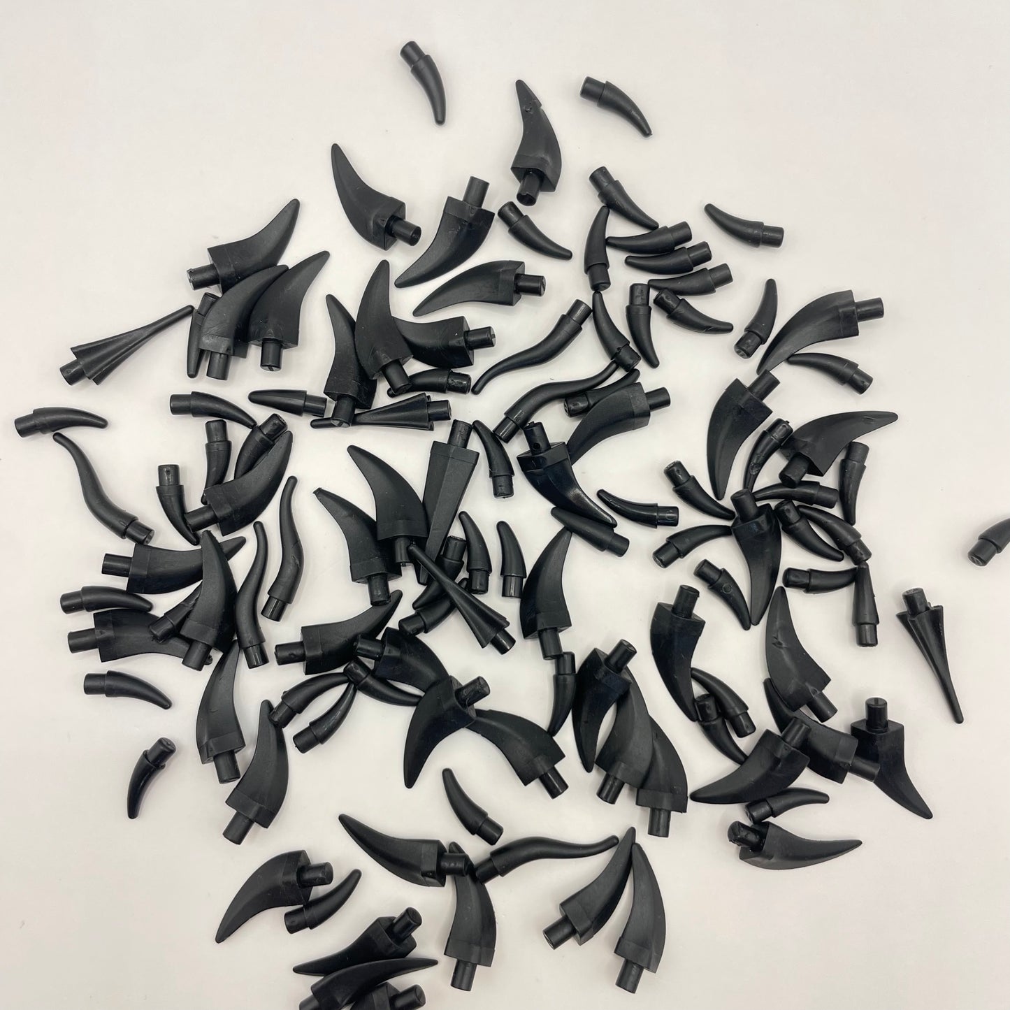 LEGO Horns and Spikes, Black, 120 Pieces