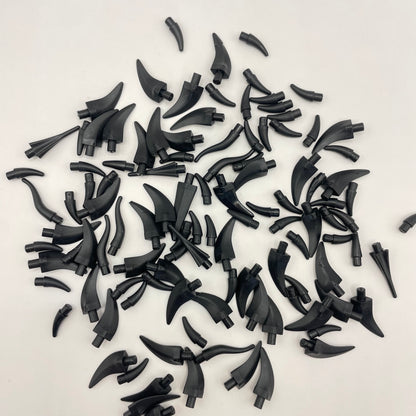 LEGO Horns and Spikes, Black, 120 Pieces