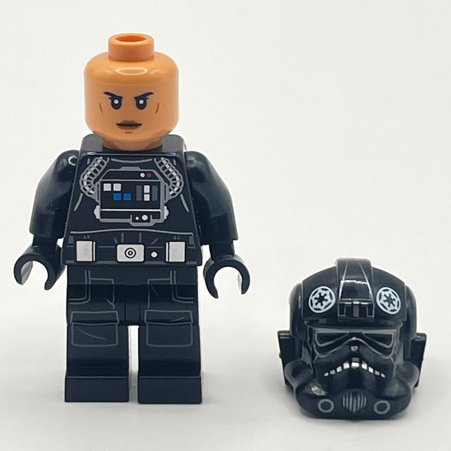 LEGO Imperial TIE Fighter / Interceptor Pilot - Female, Star Wars Minifigure (sw1260)