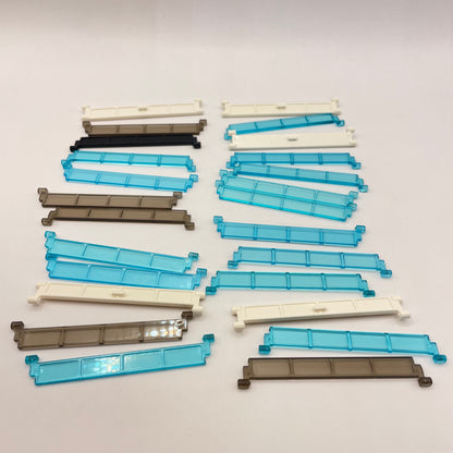 LEGO Roller Door Inserts, Mixed Colours, Building, 25 Pieces