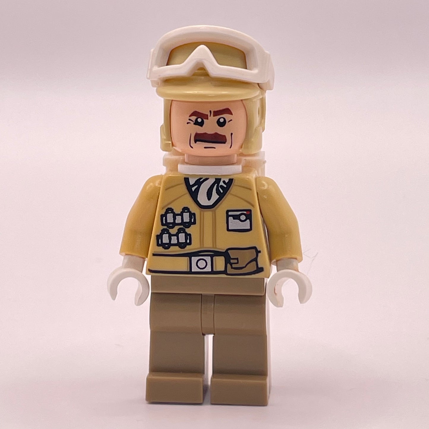 LEGO Hoth Rebel Trooper - Mustache, Star Wars, Minifigure, (sw0425)