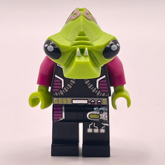LEG0 Alien Pilot, Space, Minifigure, (ac002)