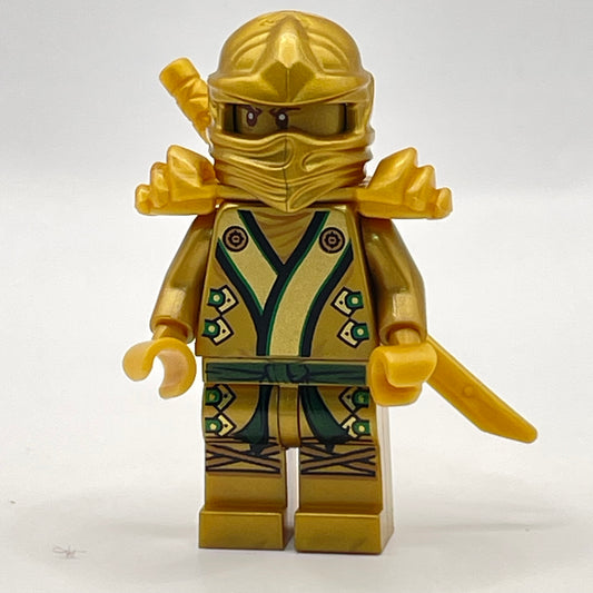 LEGO Lloyd (Golden Ninja), Ninjago, Minifigure, (njo0073) Cracked