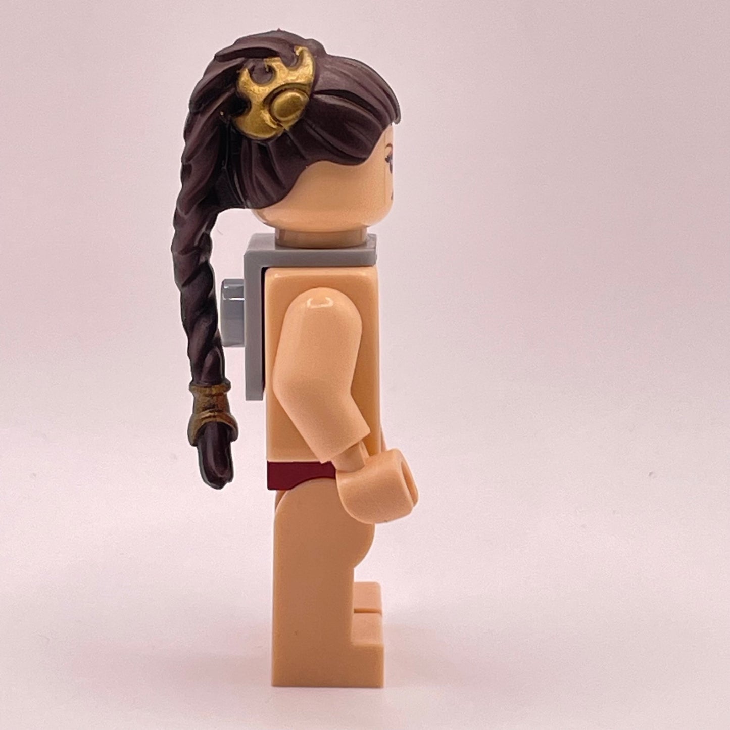 LEGO Princess Leia, Jabba Slave, Long Braid, Star Wars Minifigure (sw0485)