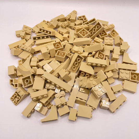 LEGO Bricks and Slopes, Tan, Approx. 170g