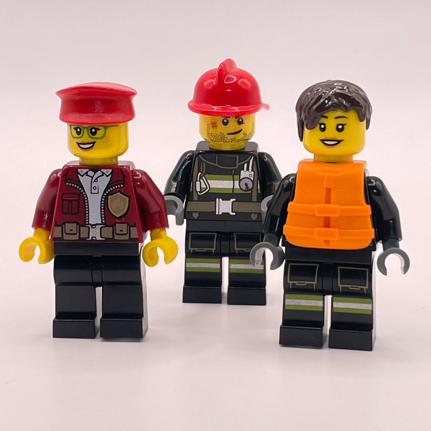 LEGO Firefighters, City, Minifigures (pack of 3)