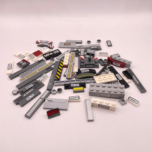 LEGO Prints and Stickers, vehicle, Approx. 45g