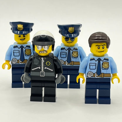 LEGO Police, City, Minifigures (pack of 4)