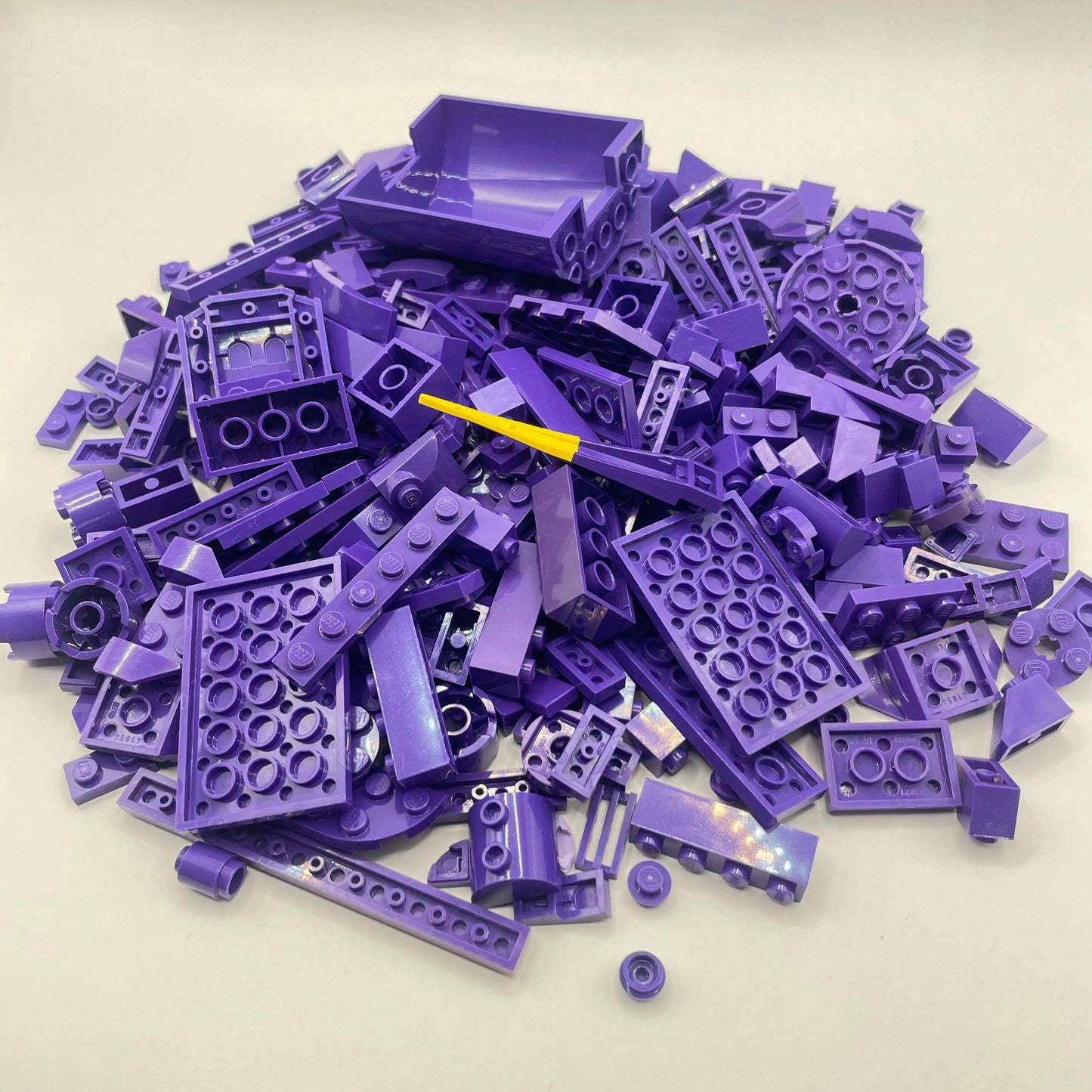 LEGO Dark Purple, Mixed Pieces, Approx. 230g