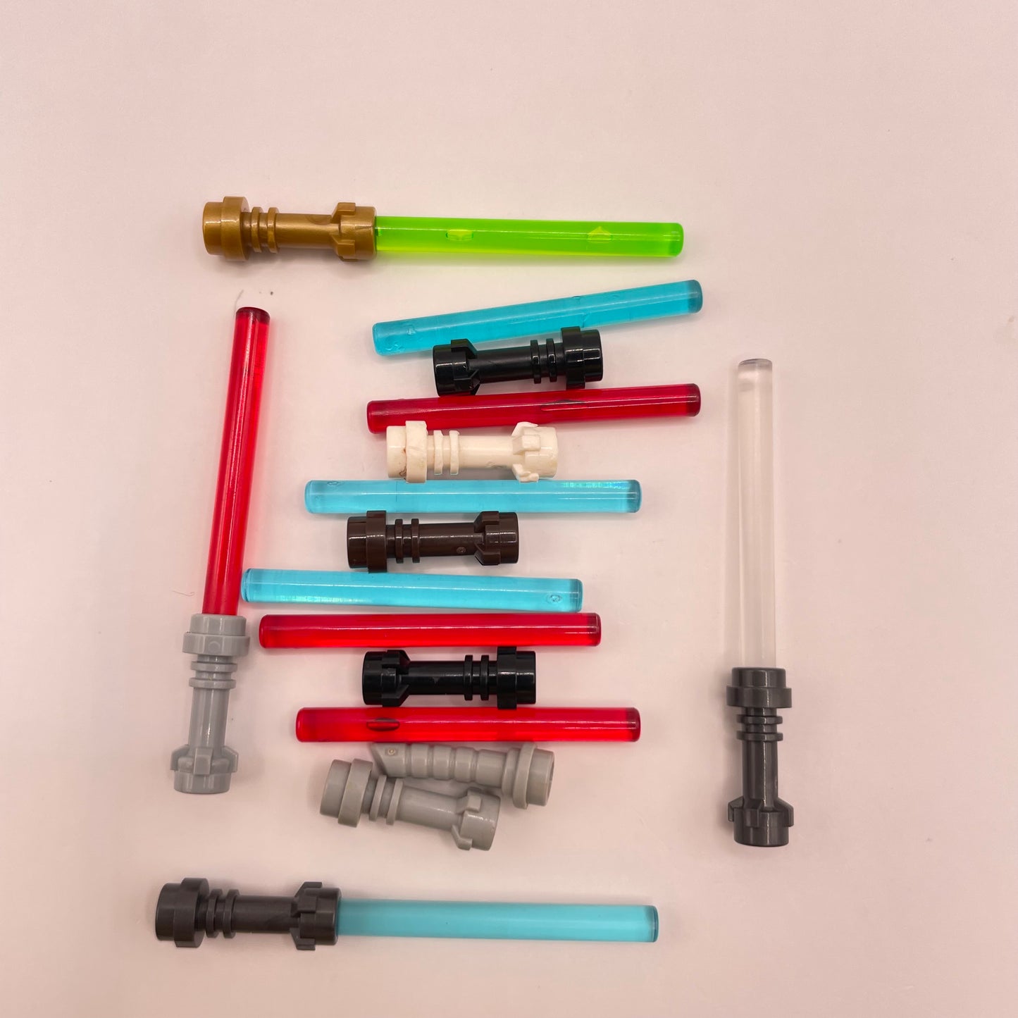 LEGO Lightsabers, Minifigure Accessories, Star Wars, (10 Pack)