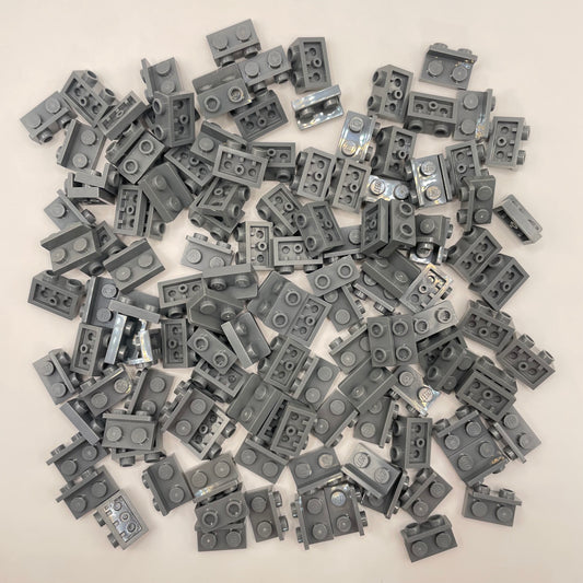 LEGO SNOT 1x2, Dark Bluish Grey, Approx. 70g