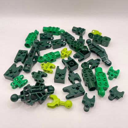LEGO Bionicle, Joints, Green, Approx. 70g