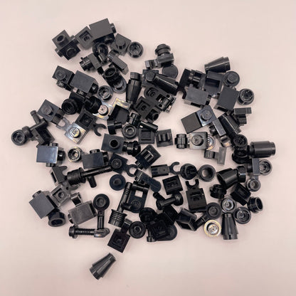 LEGO Greebling, Black, 100 pieces